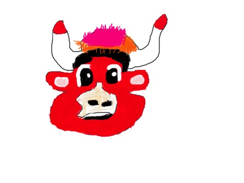 Mascot for Chicago Bulls (Benny the Bull)